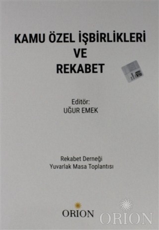 Kamu Özel İşbirlikleri ve Rekabet-Uğur Emek